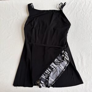 Magicsuit Slimming Swimsuit Swimdress Black 10 One Piece Beach Built In Bra